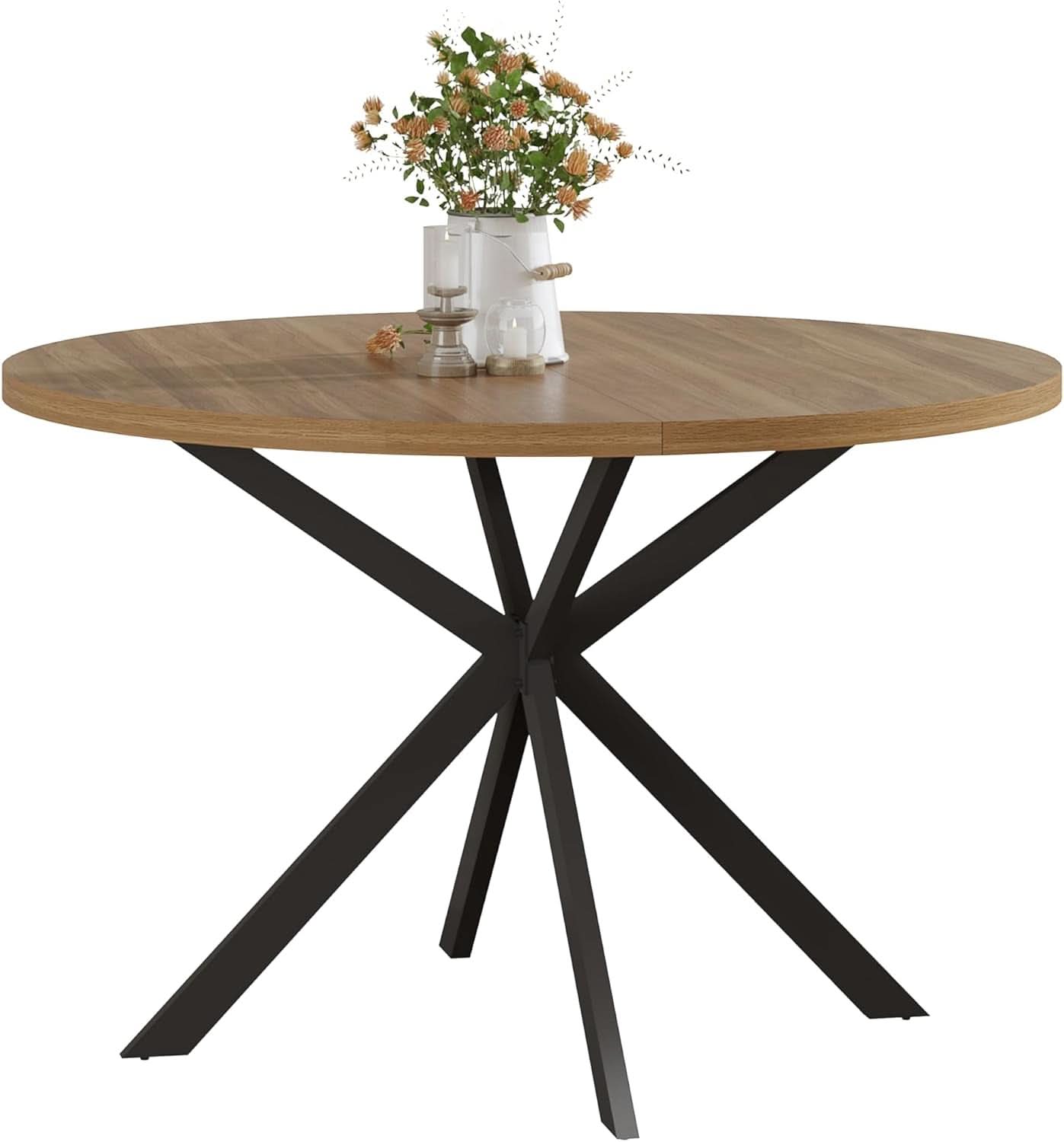 Walnut Dining Table For Four Farmhouse Kitchen Rustic