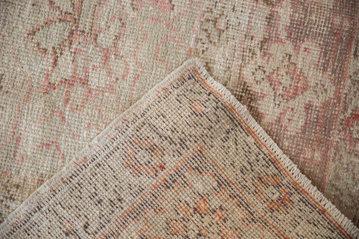 7.5x12 Vintage Distressed Oushak Carpet