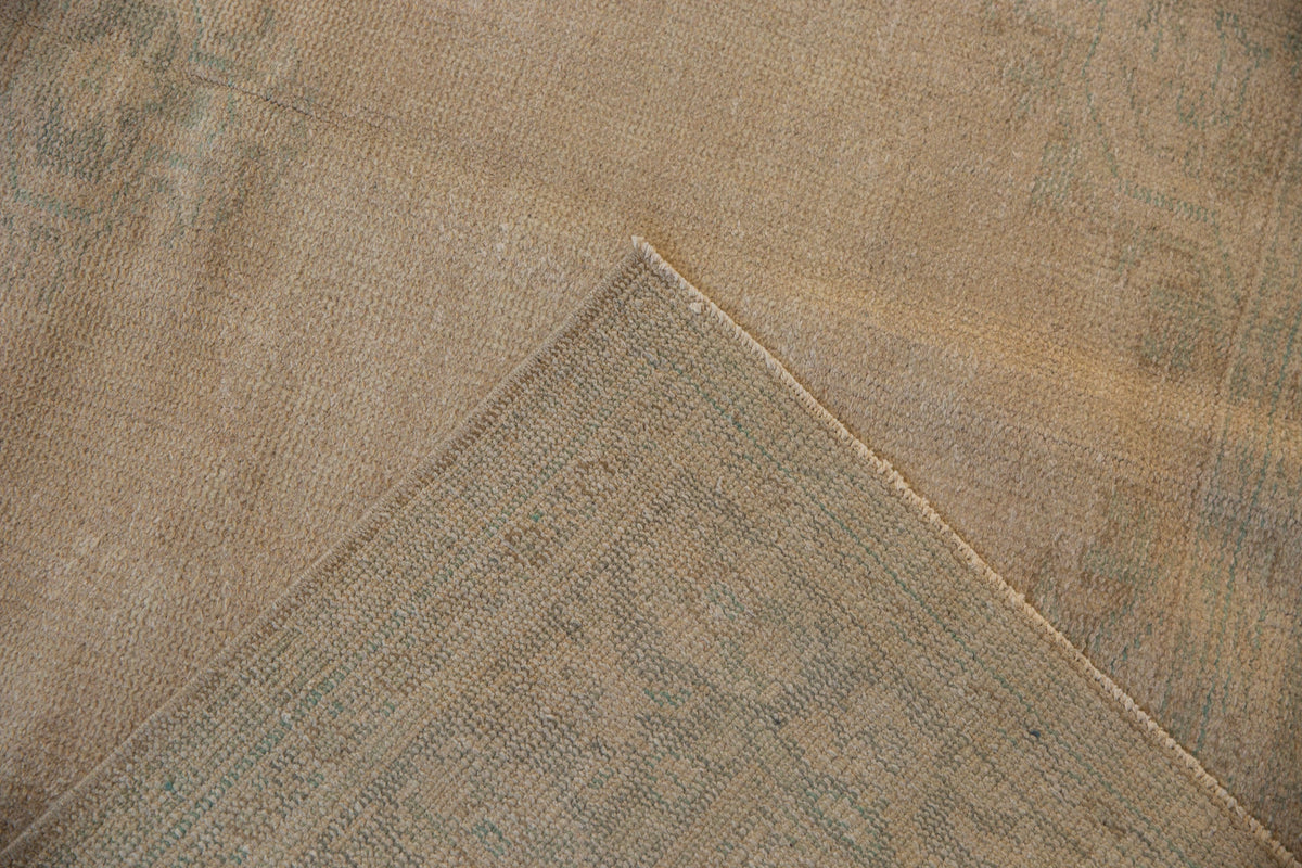 6.5x9.5 Vintage Distressed Oushak Carpet
