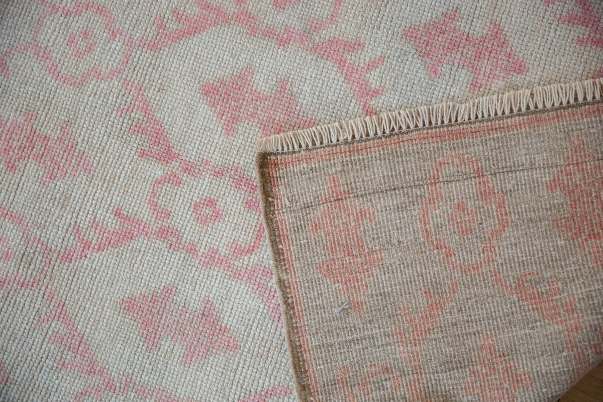 2.5x6.5 Vintage Distressed Oushak Rug Runner