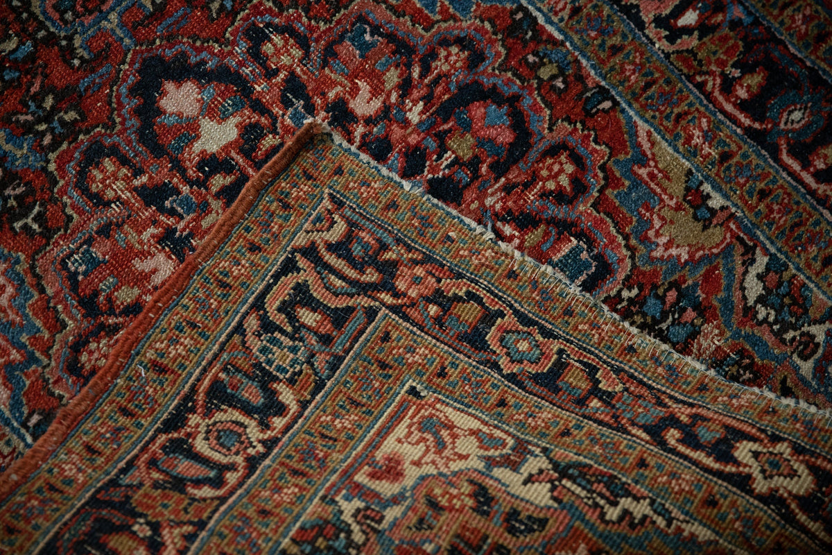 3x4 Vintage Fine Heriz Square Rug