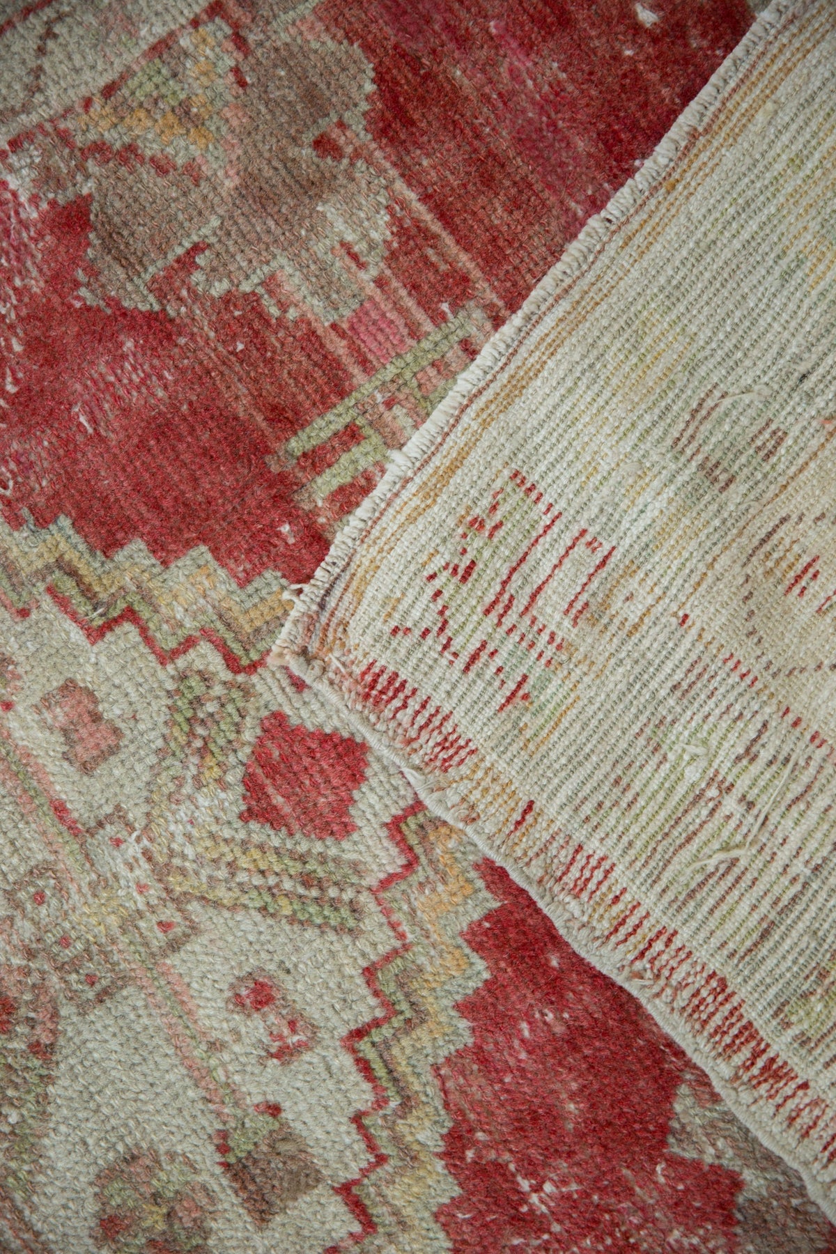 2.5x4.5 Vintage Distressed Oushak Rug