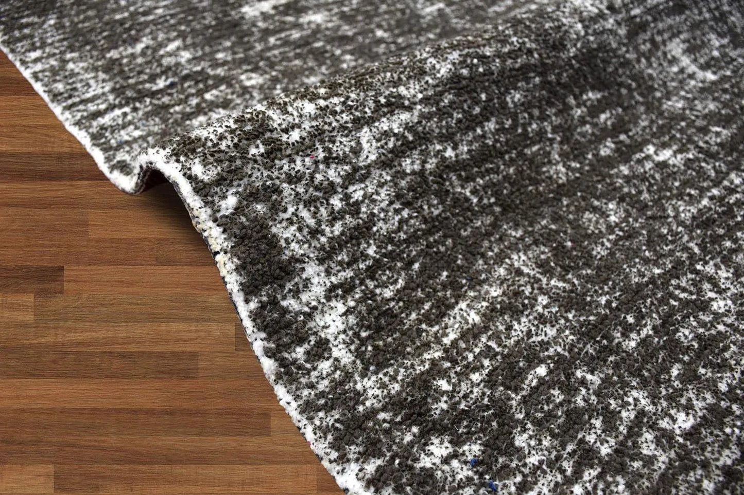 Multi Sizes Hand Woven Polyester Traditional Persian Oriental Area Rug Dark Chocolate, White Color