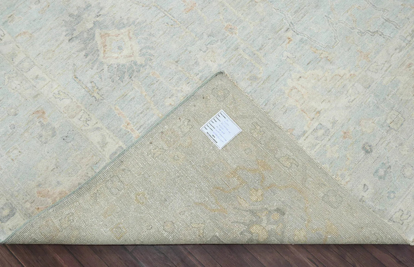 Multi Size Gray Hand Knotted Turkish Oushak 100% Wool Oushak Traditional Oriental Area Rug