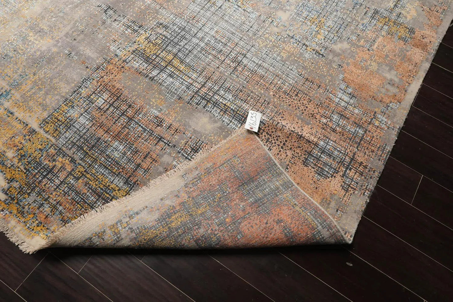 12' x15' Sherpa Wool and Silk Oriental Area Persian Rug