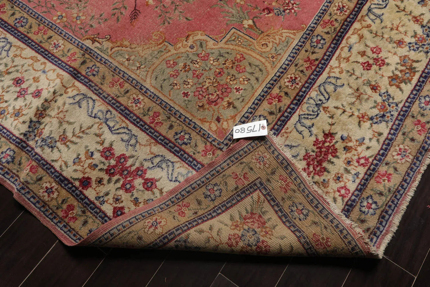 10x14 Pink, Ivory Hand Knotted Tibetan 100% Wool Tibetan Traditional Oriental Area Rug