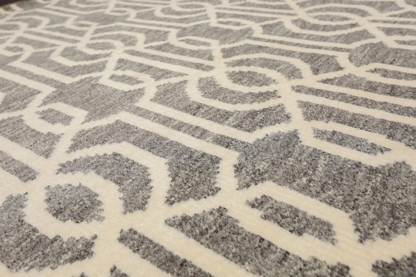 5' x 8' Hand Knotted Contemporary Designer Wool Oriental Area Rug Gray