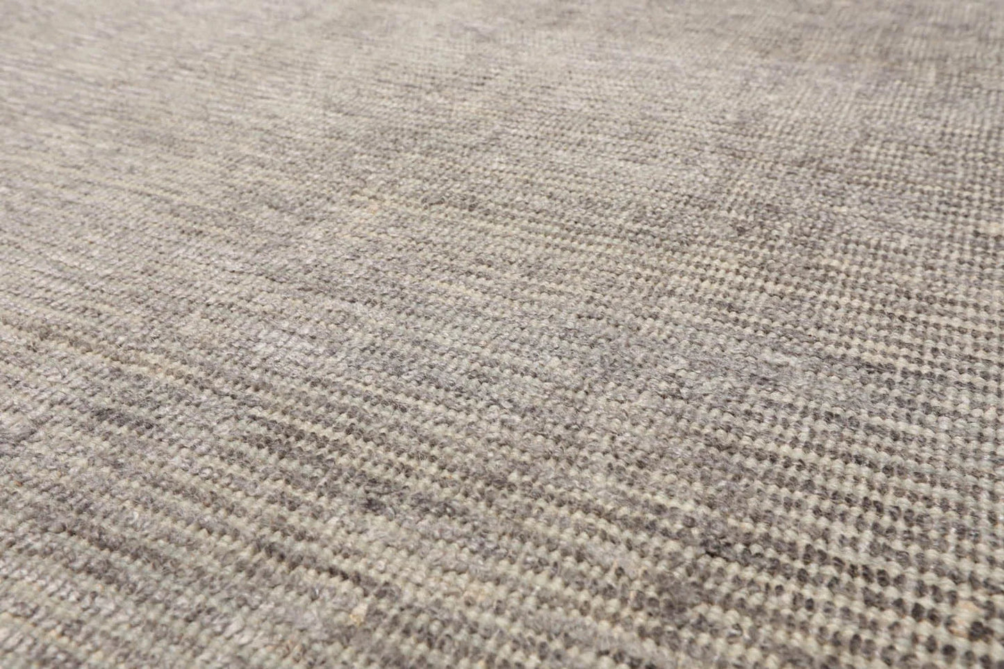 LoomBloom 5x8 Hand Knotted Taupe Oriental Area Rug