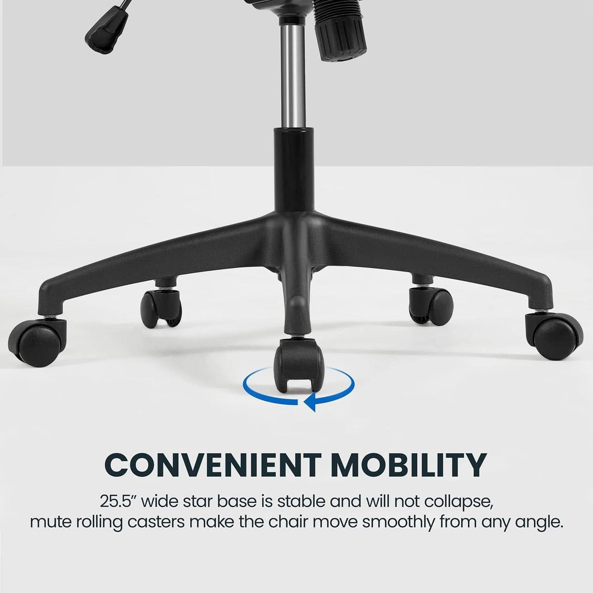 Black Ergonomic Office Chair With Adjustable Headrest And Flip Up Armrests