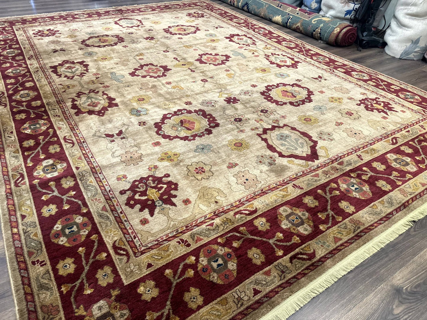 Karastan Rug 10x14, Antique Legends Oushak 2200-203, Vintage, Wool Pile