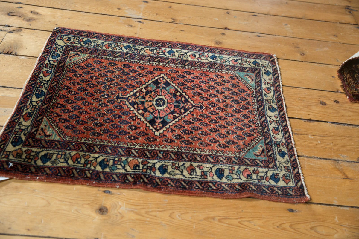 2x2.5 Vintage Engelas Square Rug Mat