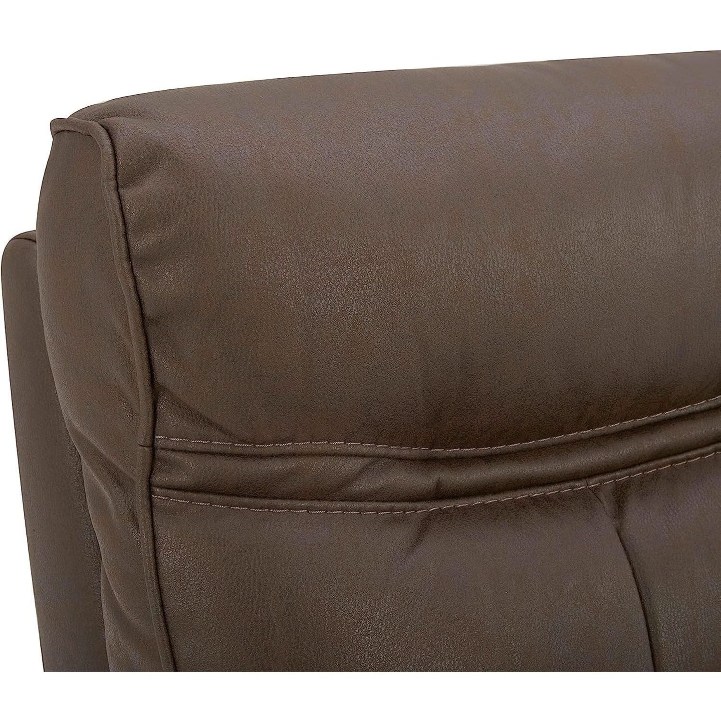 Chocolate Swivel Glider Rocker Recliner With USB Charging