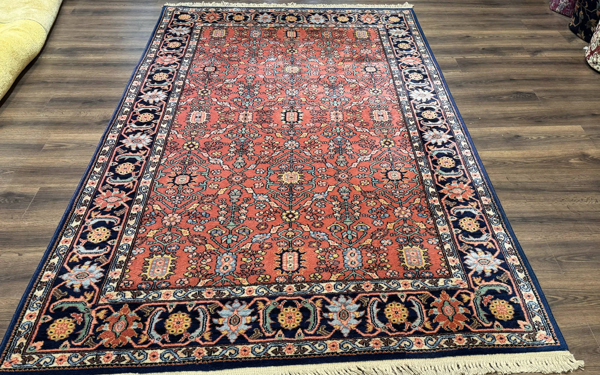 5.9 x 9 Karastan Serapi Rug #729, Wool, Original 700 Series, Rare