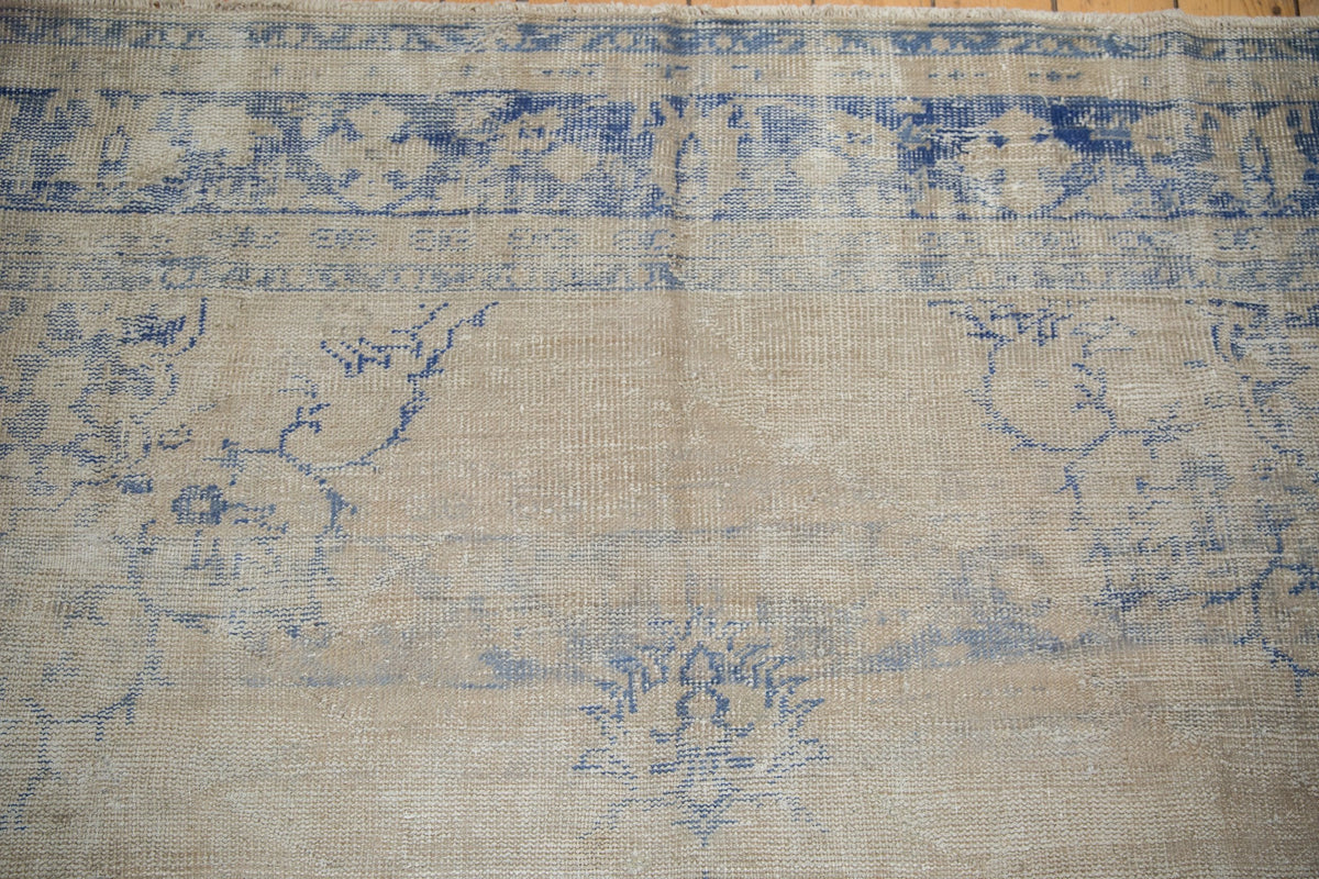 7.5x10 Vintage Distressed Oushak Carpet