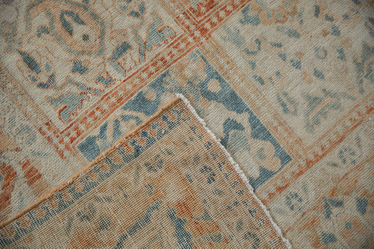 6.5x9.5 Vintage Distressed Bakhtiari Carpet