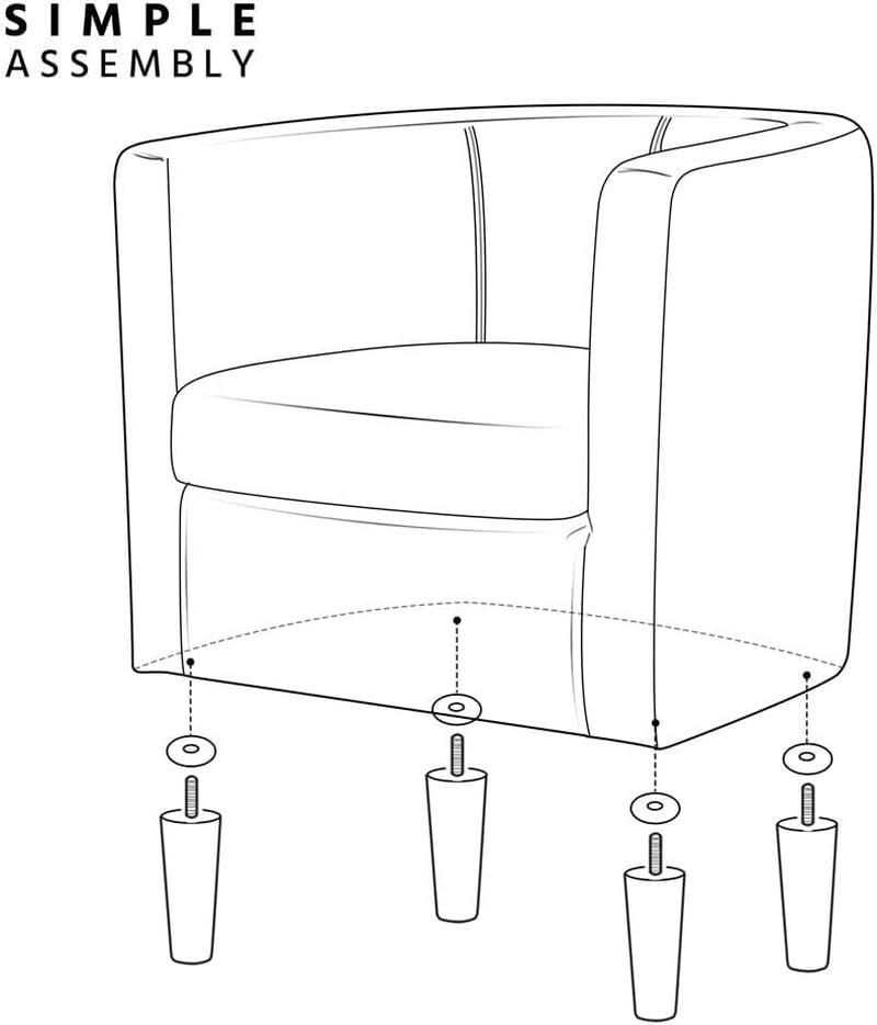 Gray Velvet Barrel Accent Chairs Set of 2 18.5x19.7in Seats