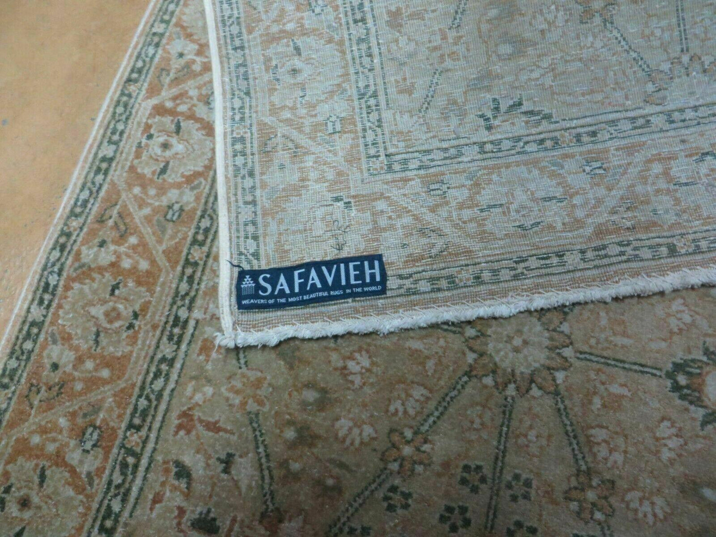 2' 8" X 12' SAFAVIEH Vintage Handmade Pakistan Wool Rug Runner Hand Knotted Wow