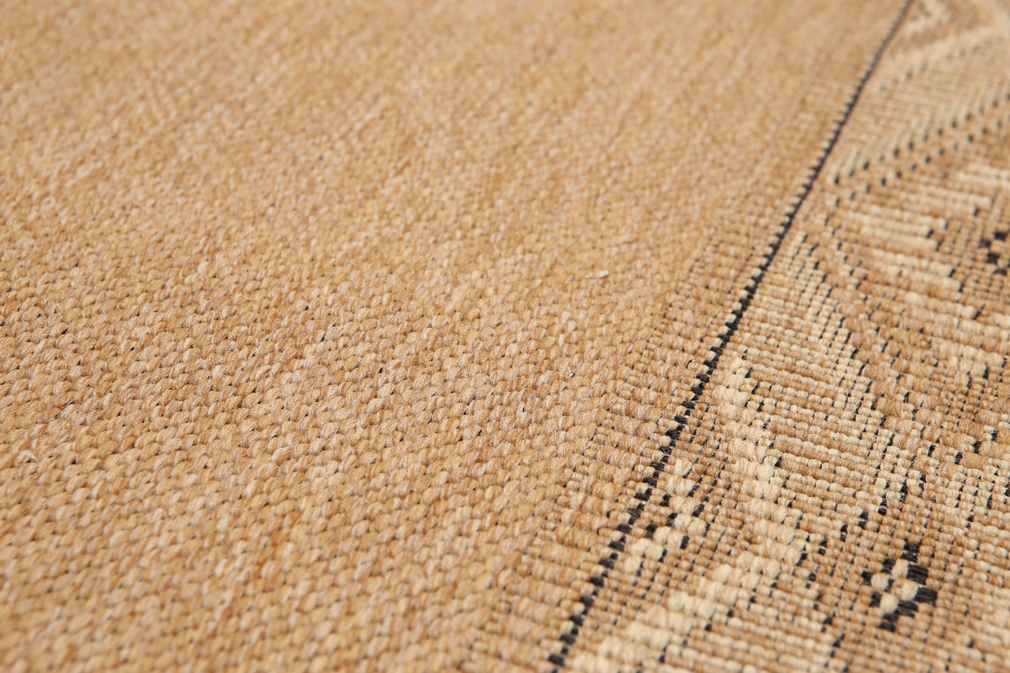 2'3" x 37' Palace Size Runner Border design Oriental Area Rug Tan