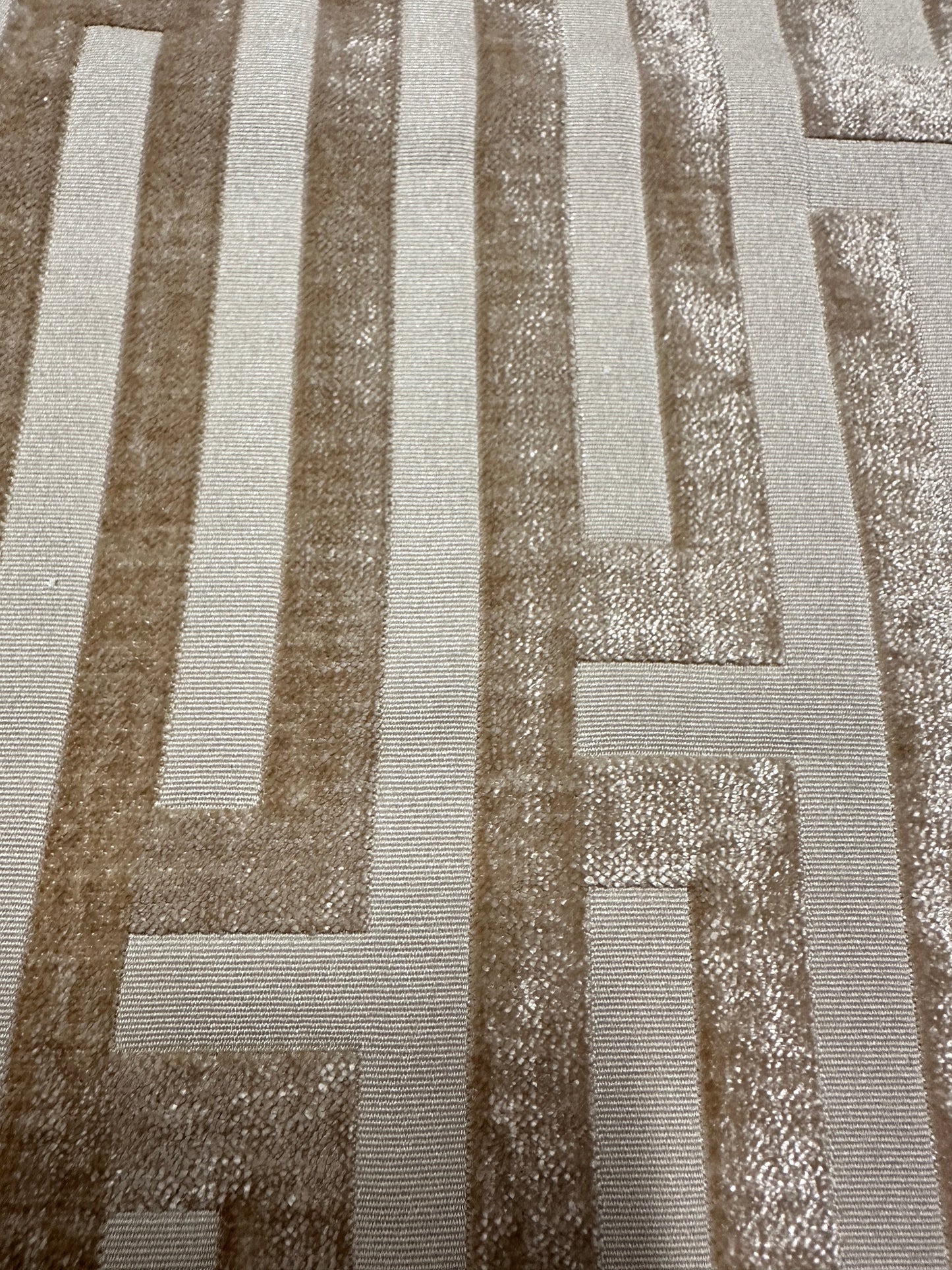 Cut Velvet Pillow Cover - Blush