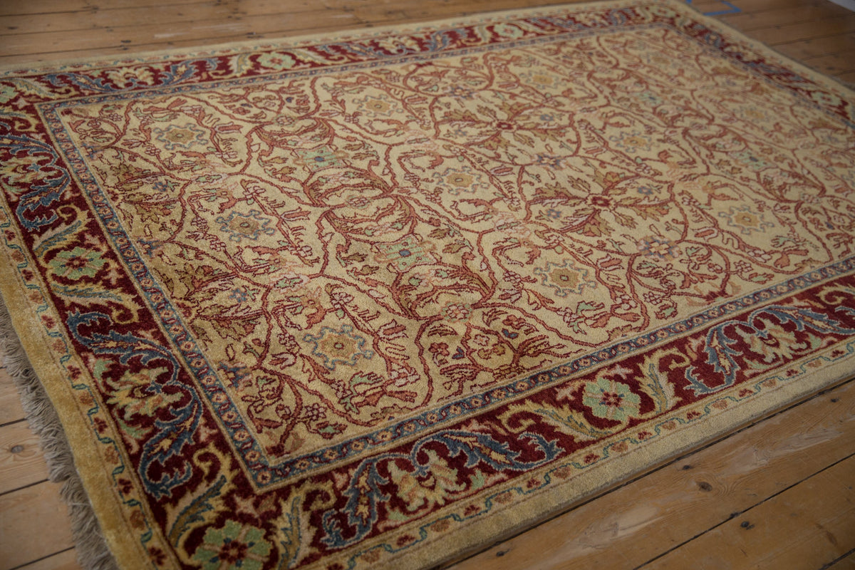 6x9 Vintage Indian Bijar Design Carpet