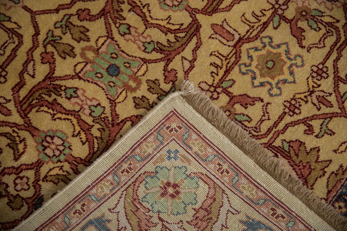 6x9 Vintage Indian Bijar Design Carpet