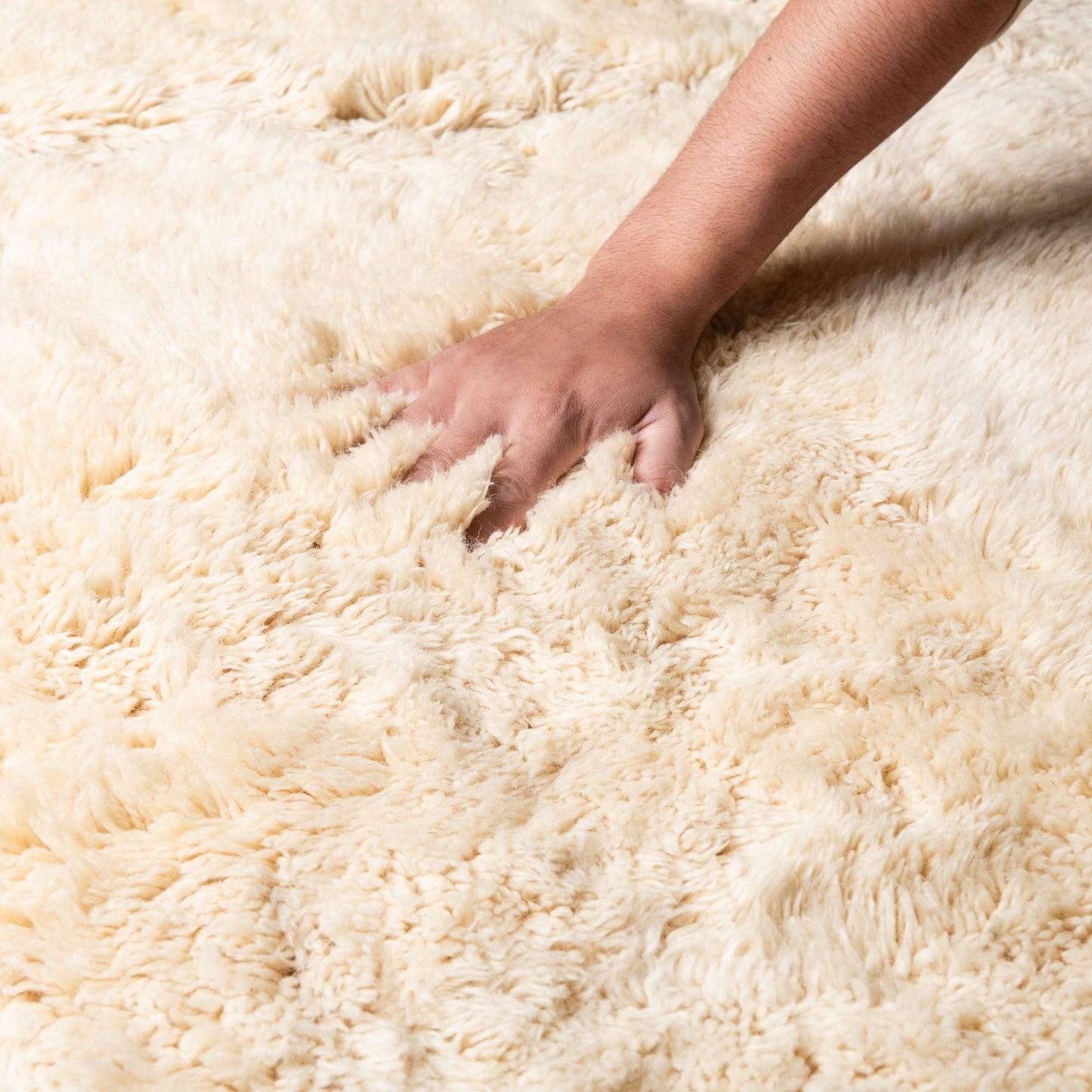 Serenity Peaks - Luxury Shag Moroccan Rug