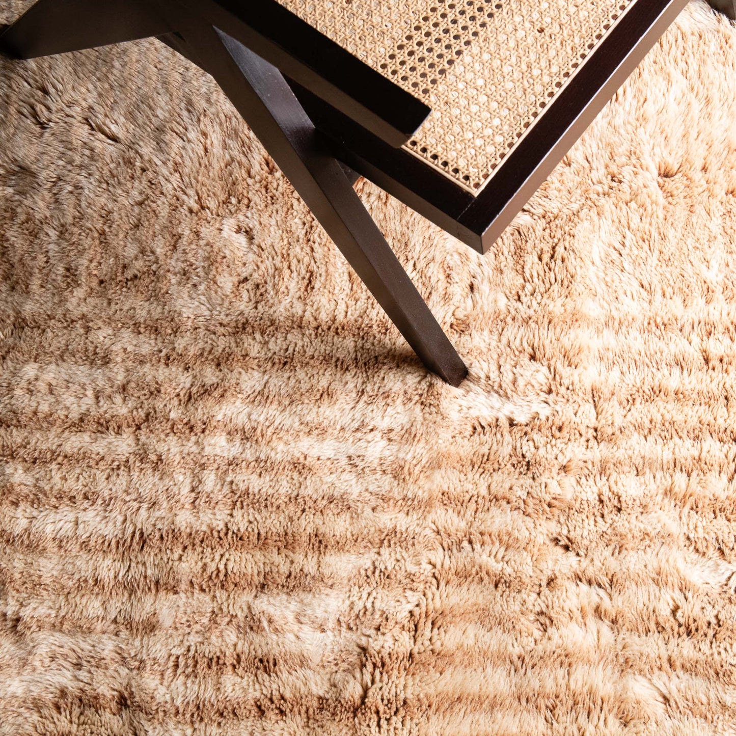 Gravity Center - Luxury Shag Moroccan Rug