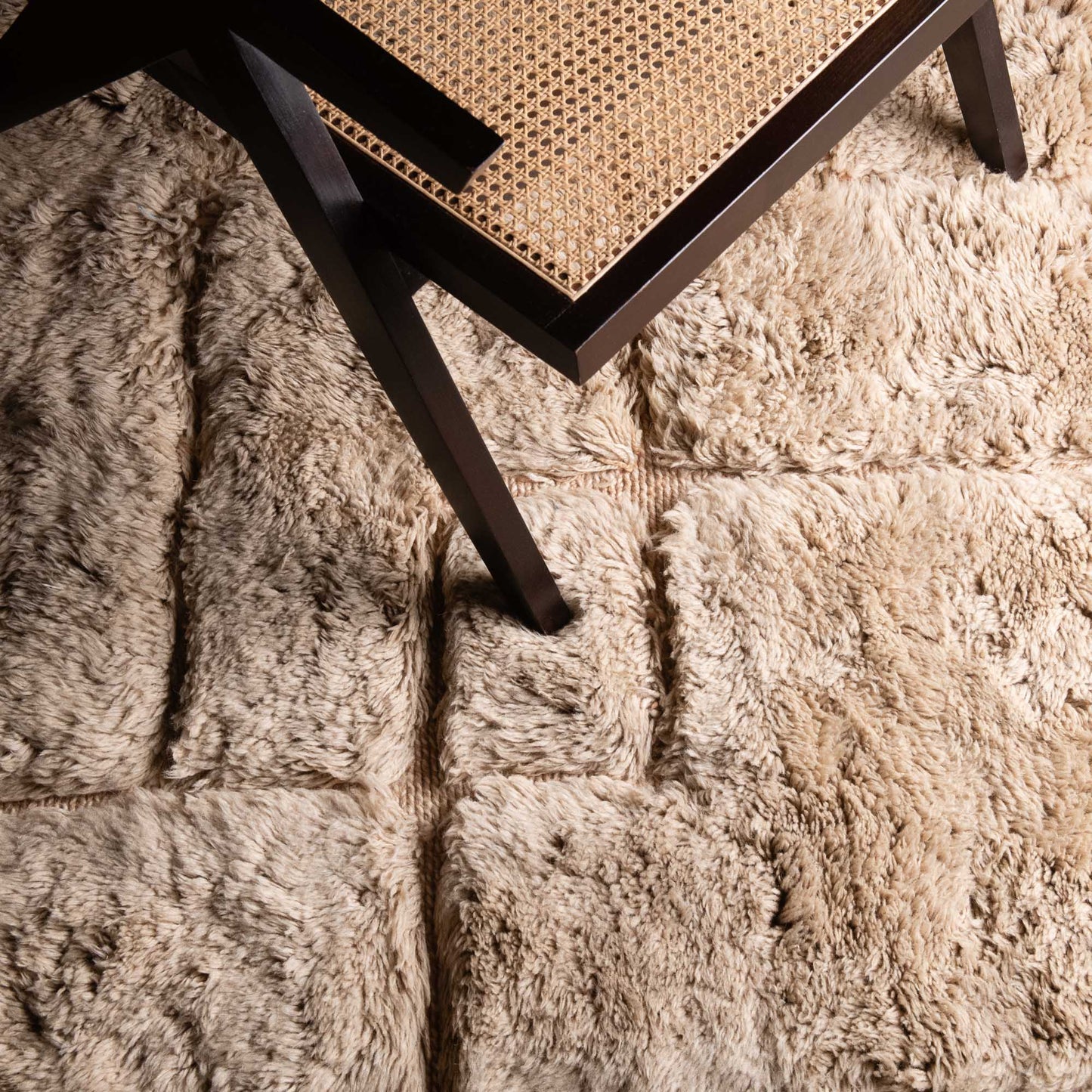 Irrigation Plan - Luxury Shag Moroccan Rug