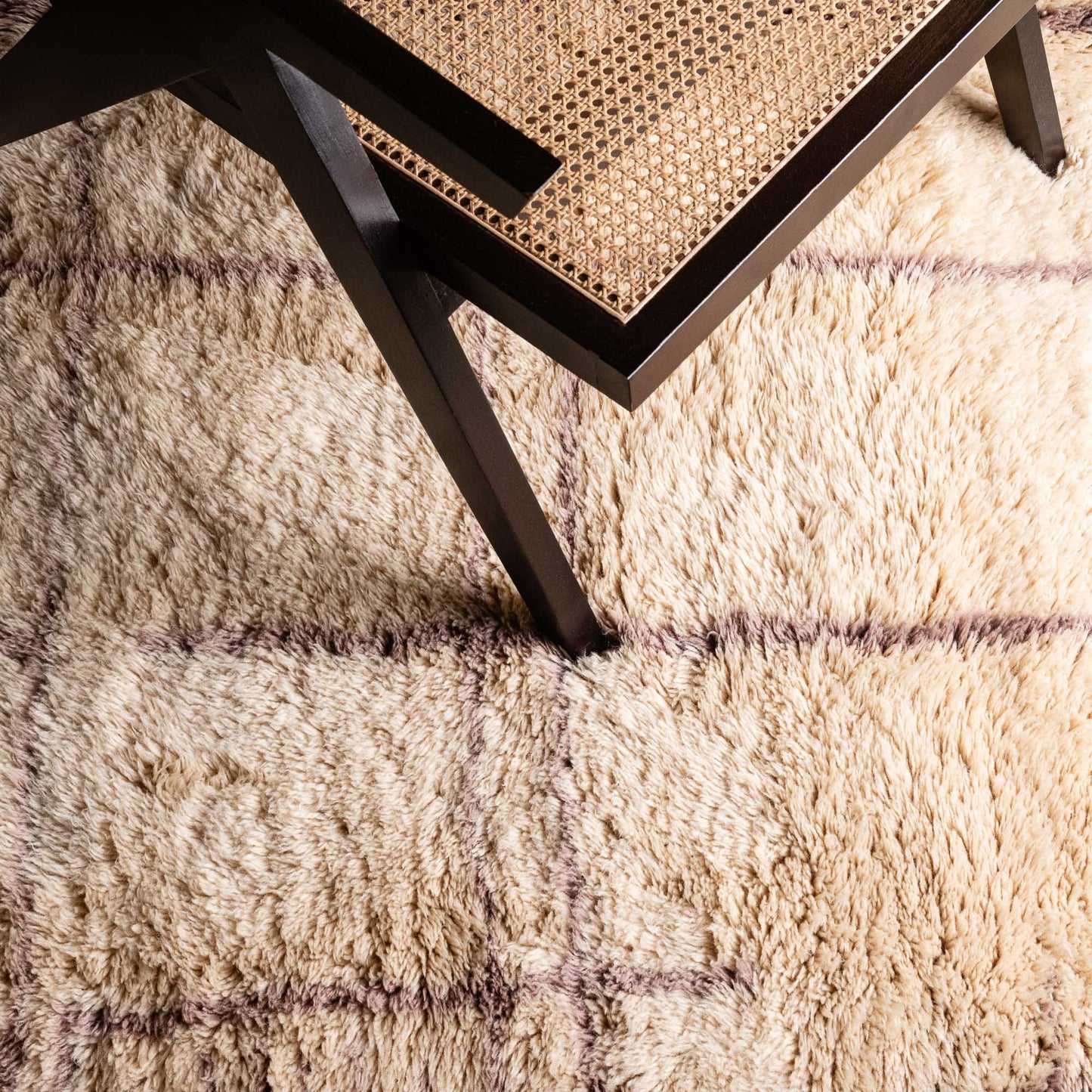 Regal Romance - Luxury Shag Moroccan Rug