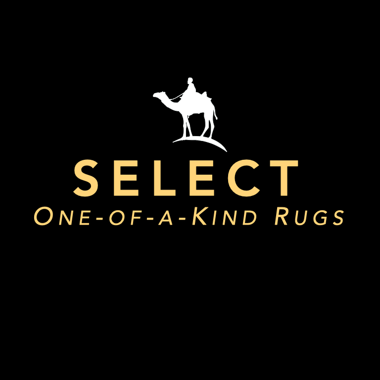 Contemporary Carved Tibetan 9x12 (ivory/gold/gray)