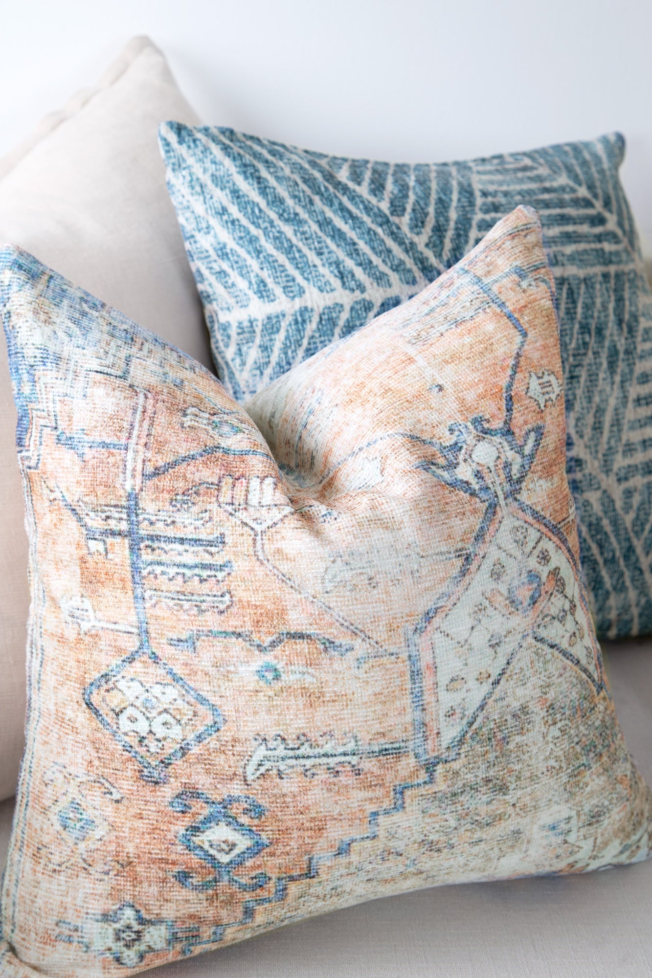 Greenport Denim in Blue Pillow