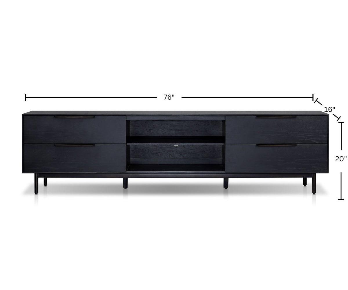 Akira TV Console, Black