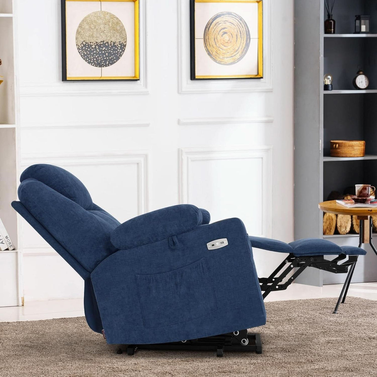 Large Power Lift Recliner Chair With Massage And Heat
