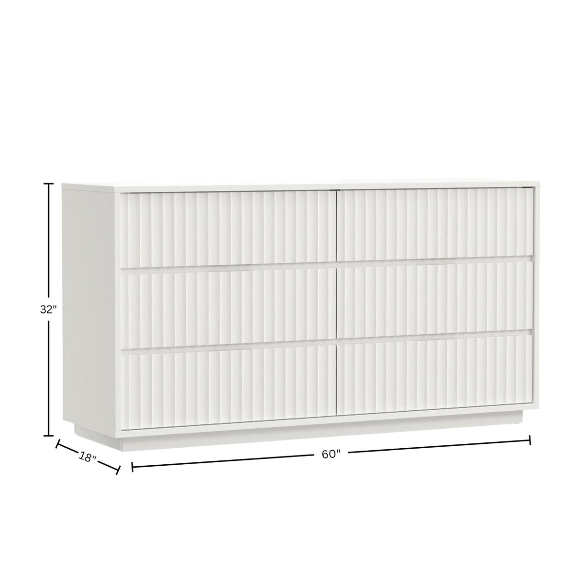 Blanca Dresser, White
