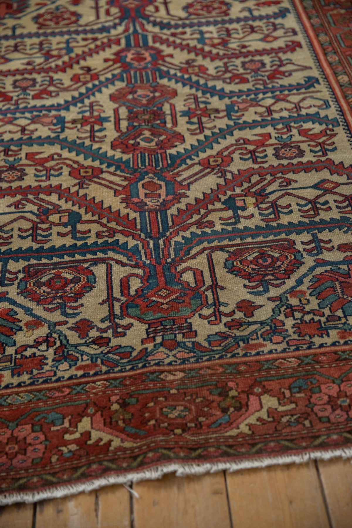 5x6 Antique Fine Malayer Square Rug