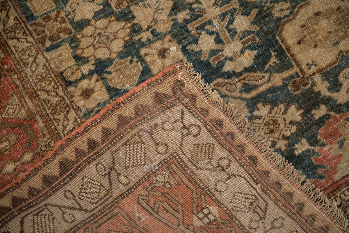 5.5x11 Antique Fine Distressed Bijar Rug Runner
