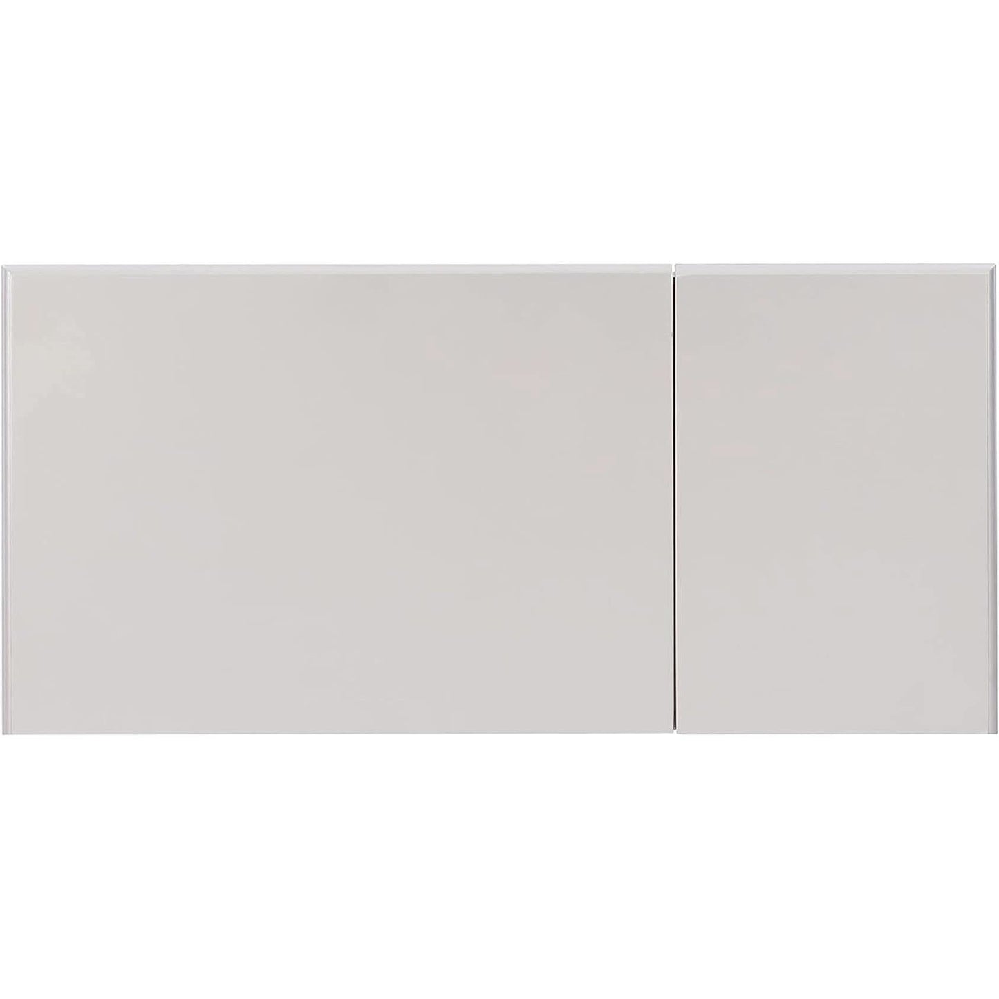 Silver Vanity Set With Hidden Storage And Mirror Accent