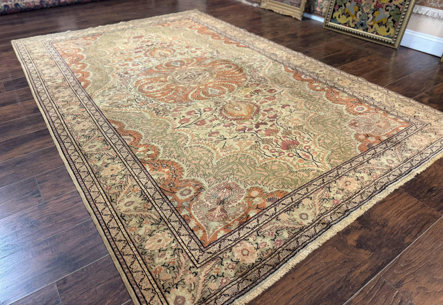 Antique Turkish Kayseri Rug 7x10