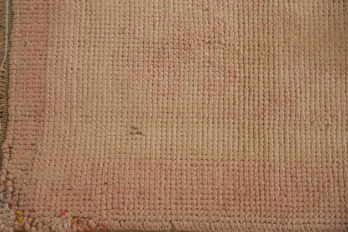 3x11.5 Vintage Distressed Oushak Rug Runner