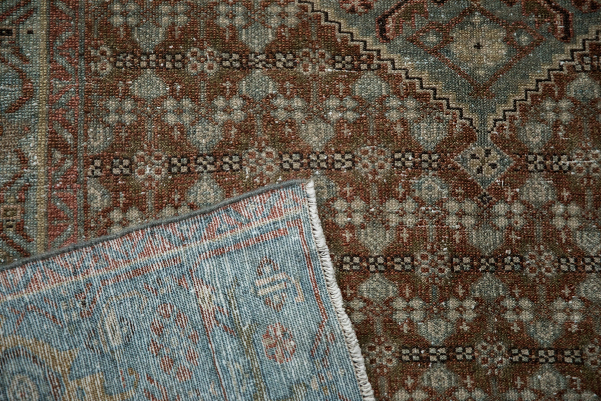 4x6 Antique Distressed Malayer Rug