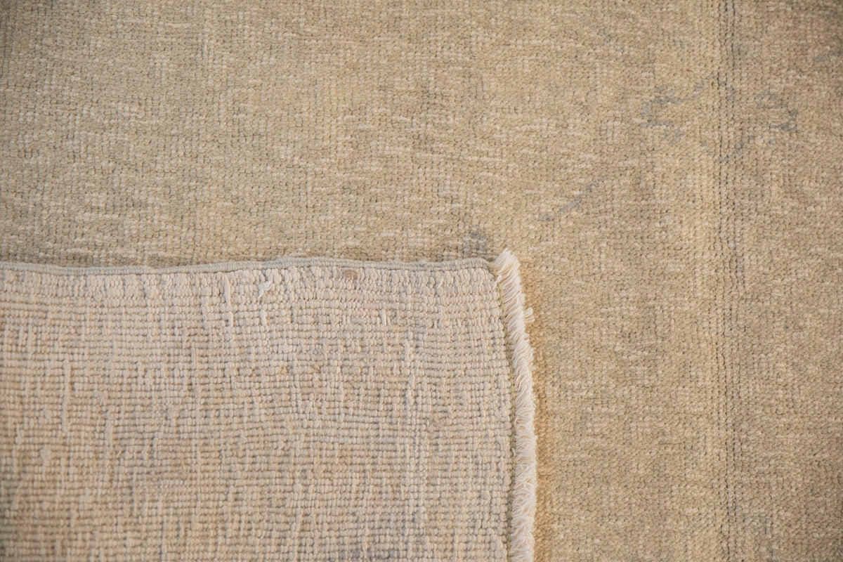 5.5x6.5 Vintage Distressed Oushak Carpet