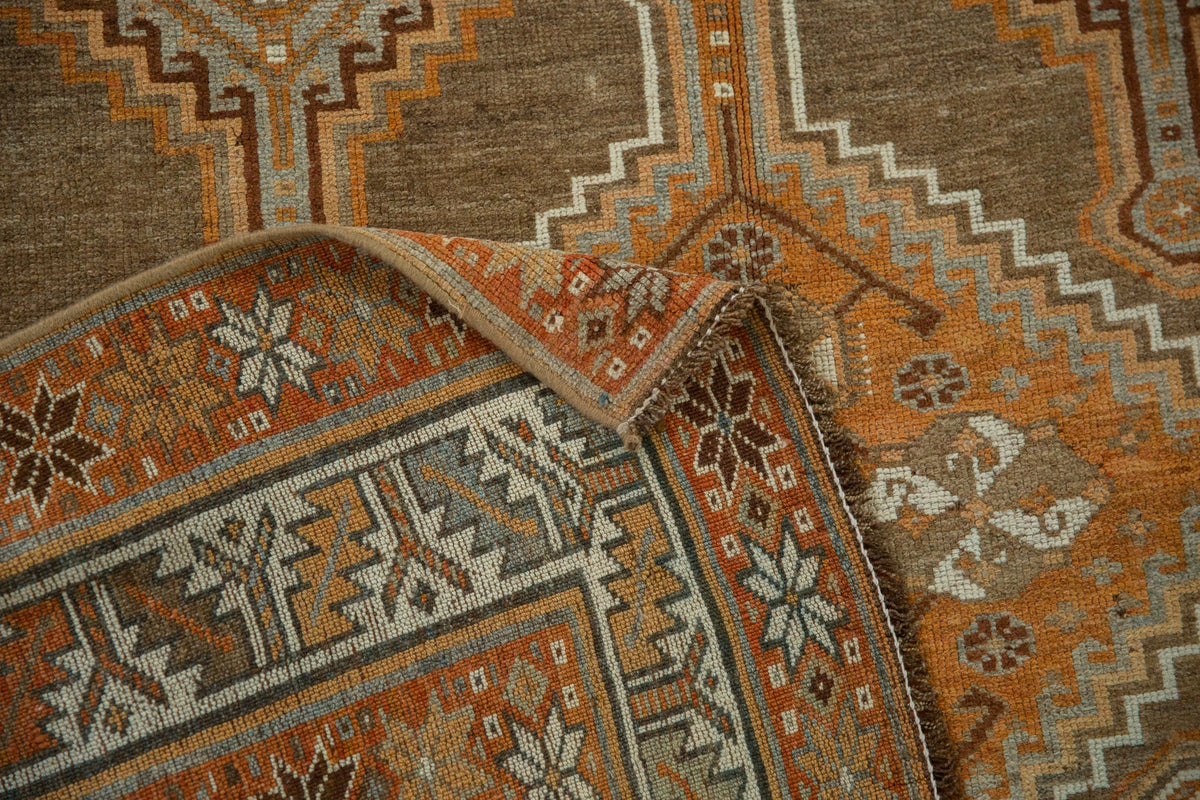 4.5x8.5 Vintage Distressed Kurd Rug