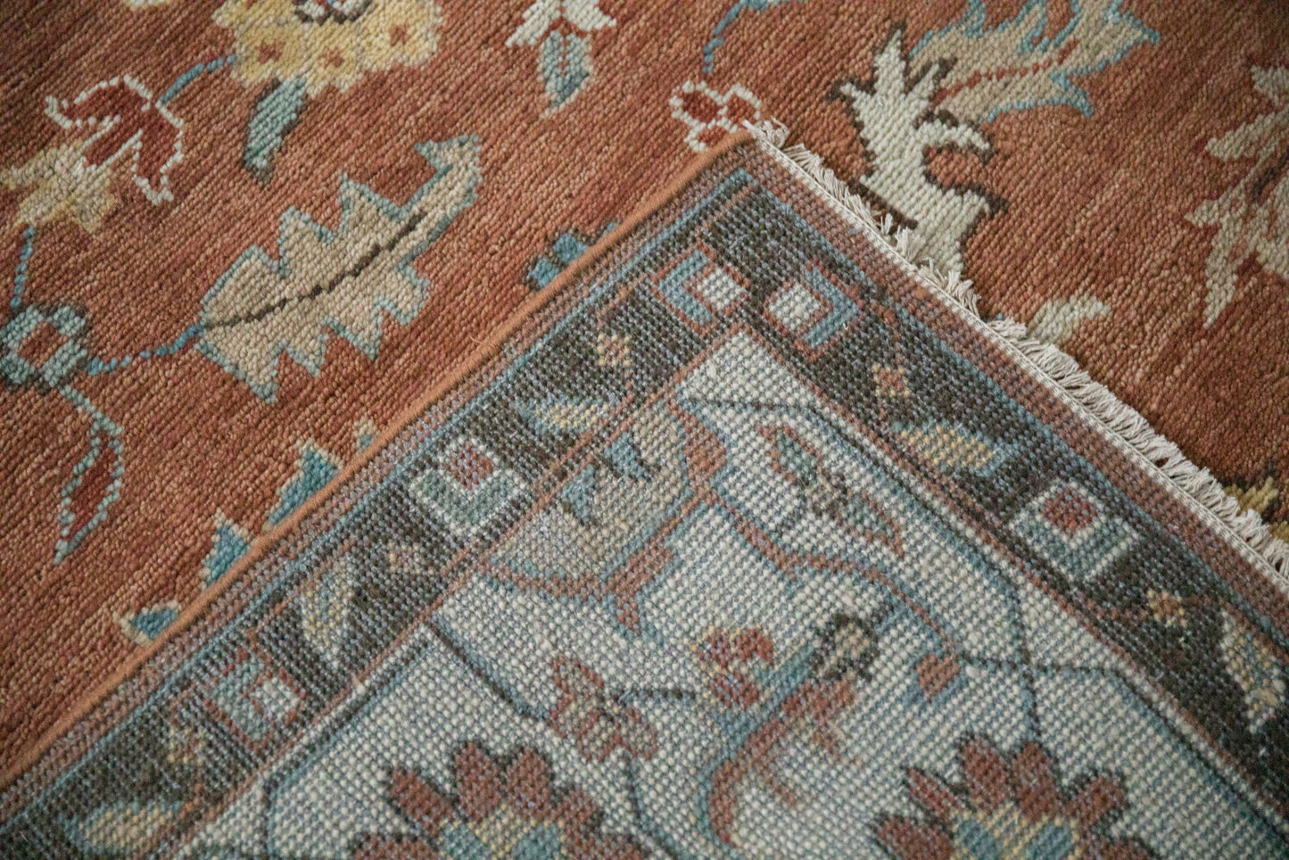 10x13.5 Indian Mahal Design Carpet