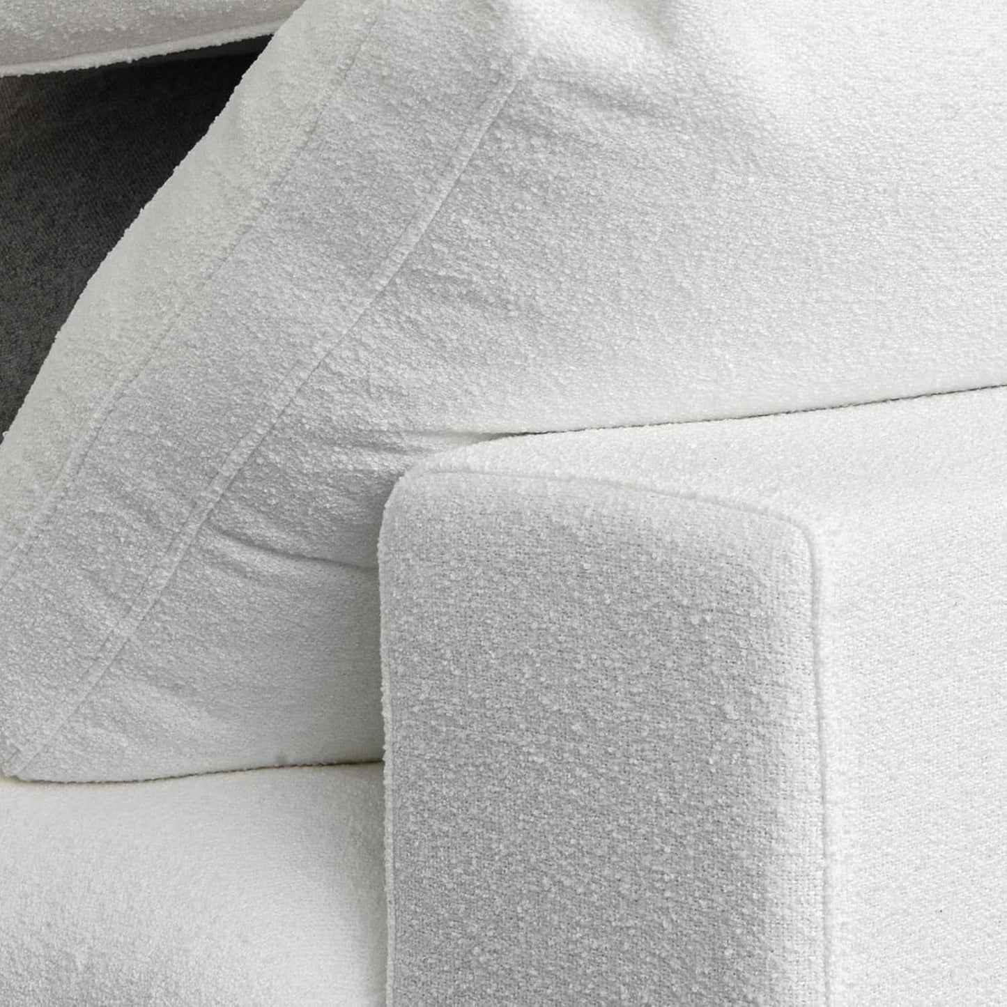 Modular Sectional Sofa with Storage Ottoman and Washable Covers