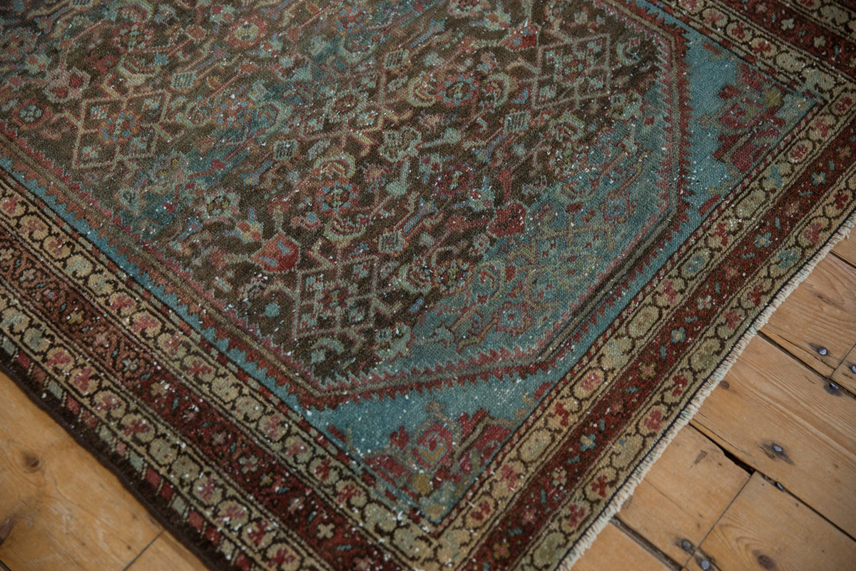 3.5x5 Vintage Distressed Malayer Rug