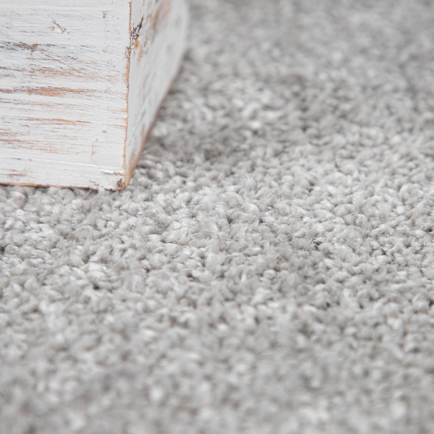 Solid Flatweave Rug Porto for Living Room - Silver