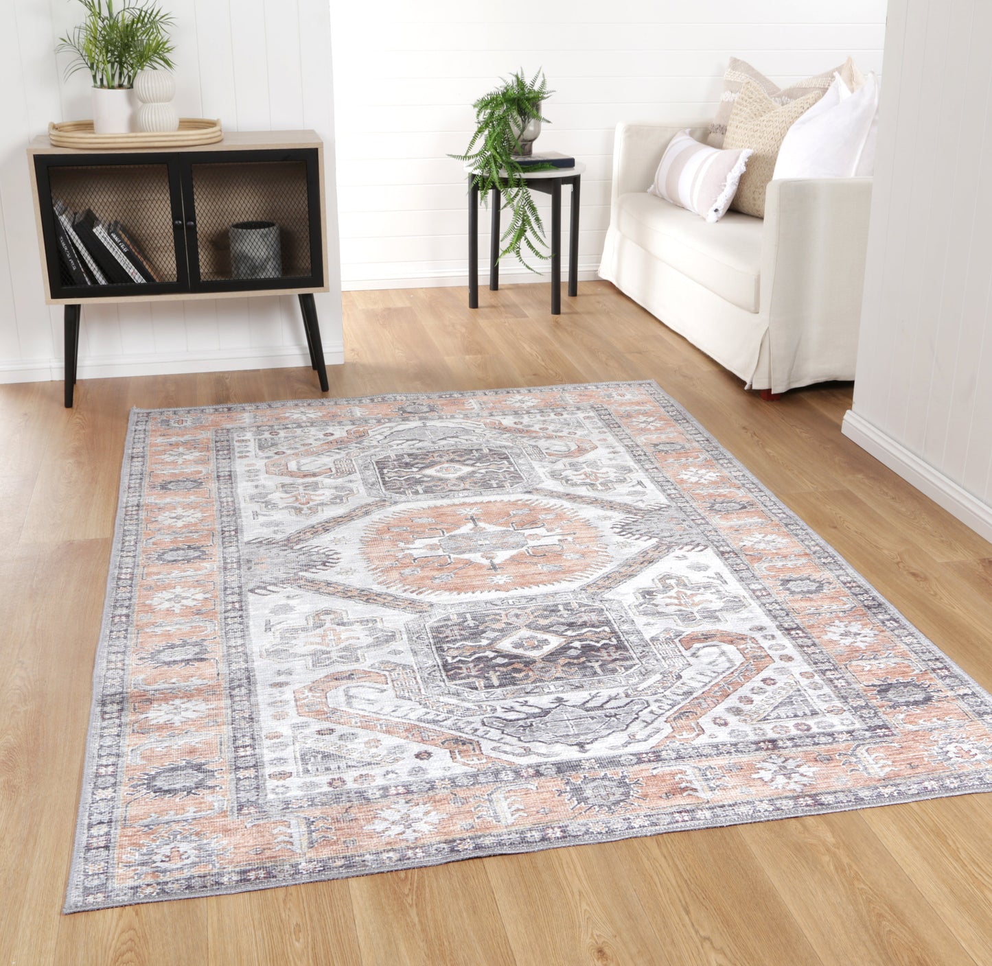 Cersi Machine Washable in Multicolor Rug