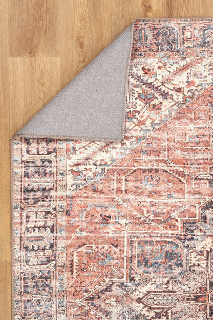 Jezebel Classic Design Machine Washable in Beige Rug