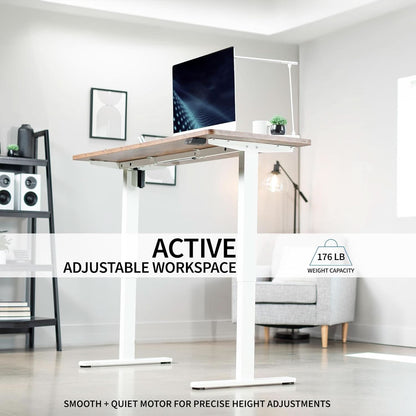 60 Inch Electric Height Adjustable Desk For Home Office