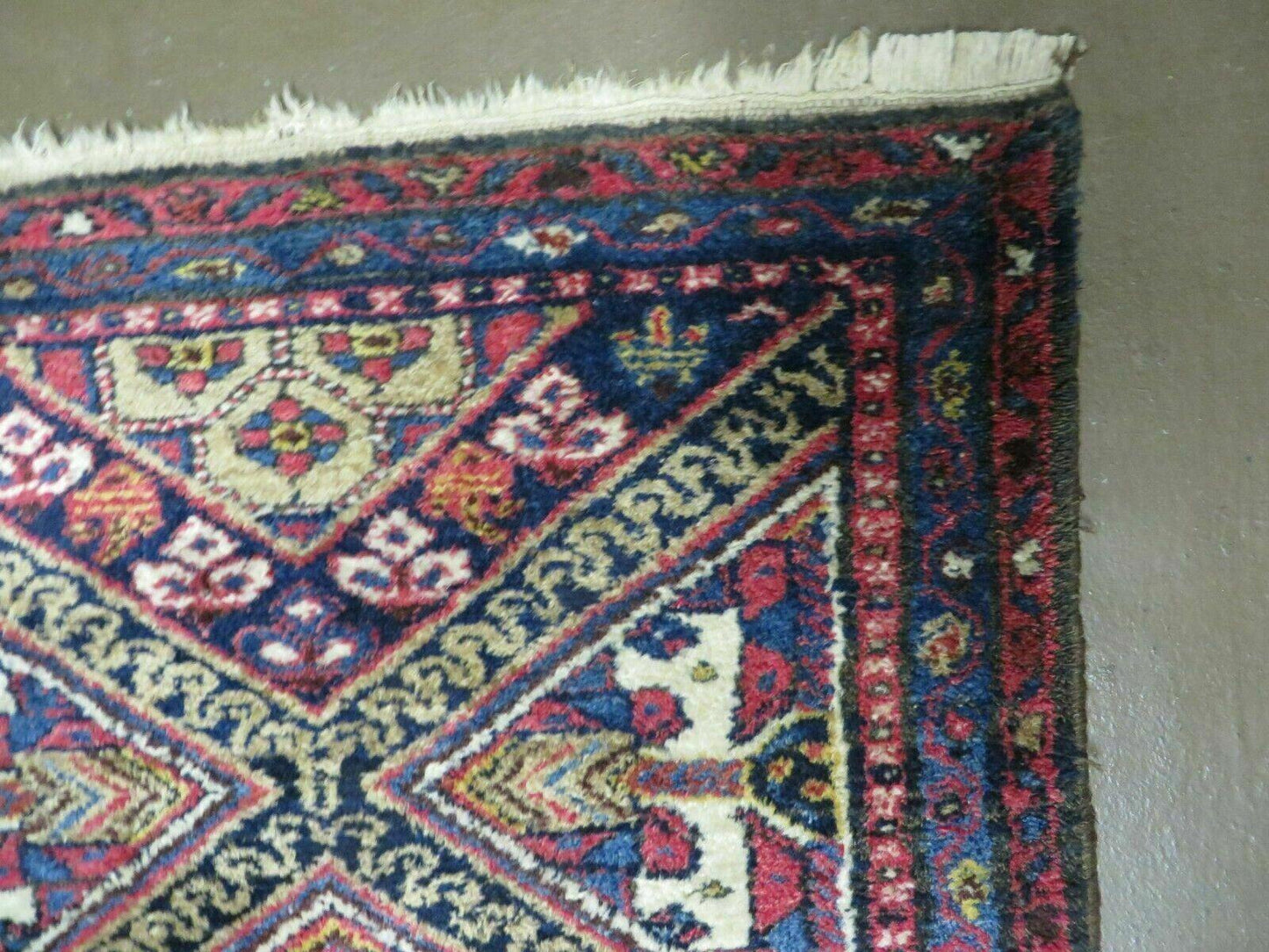 2' 6" X 9' Antique Handmade Turkish Anatolian Wool Runner Rug Nice